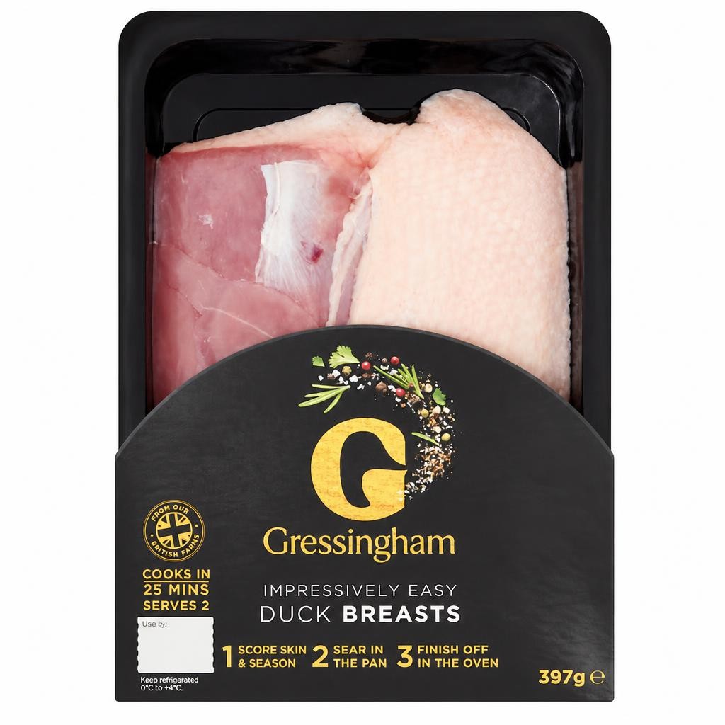 Gressingham Duck Breast Fillets 397G