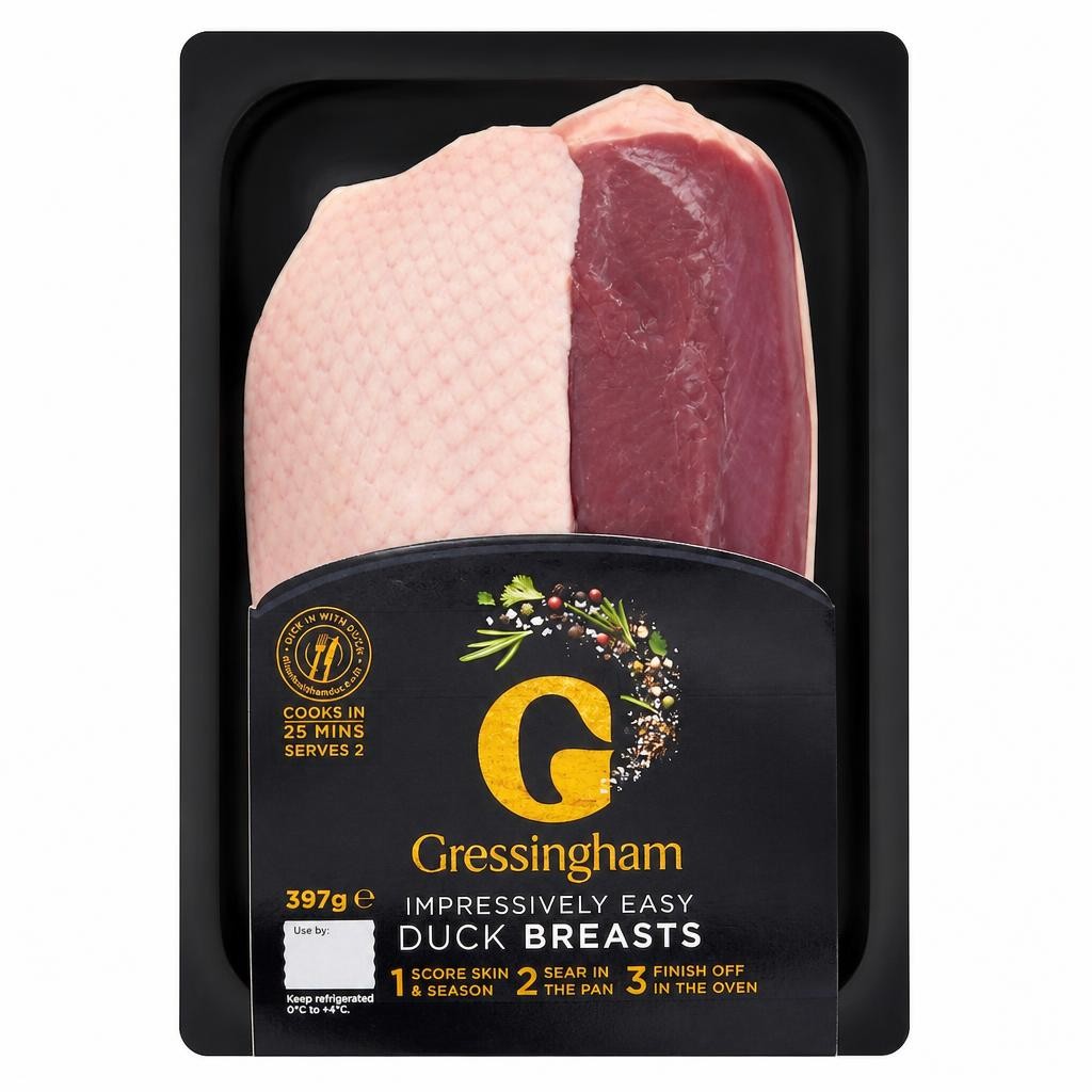Gressingham Duck Breast Fillets 397G