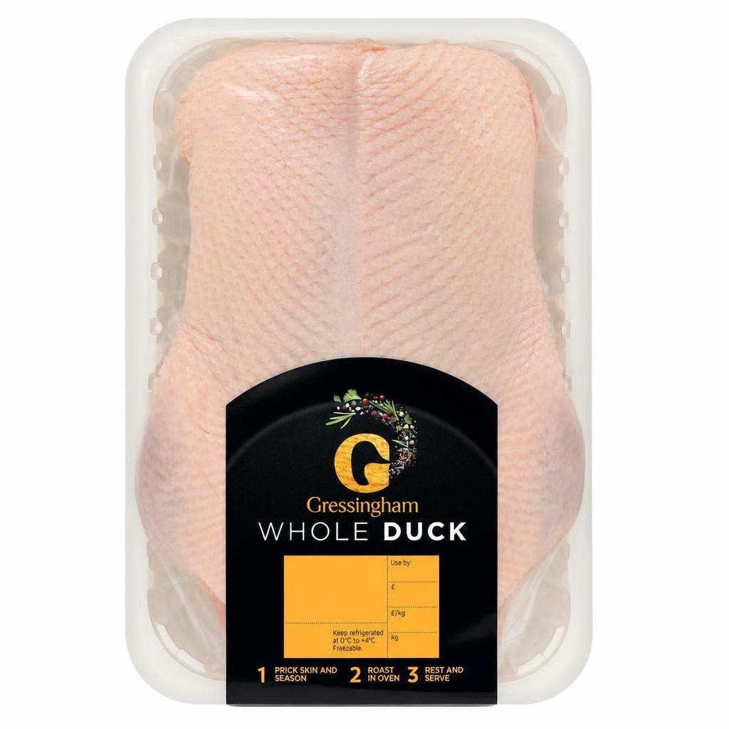 Gressingham Whole Duck With Giblets 1.8Kg