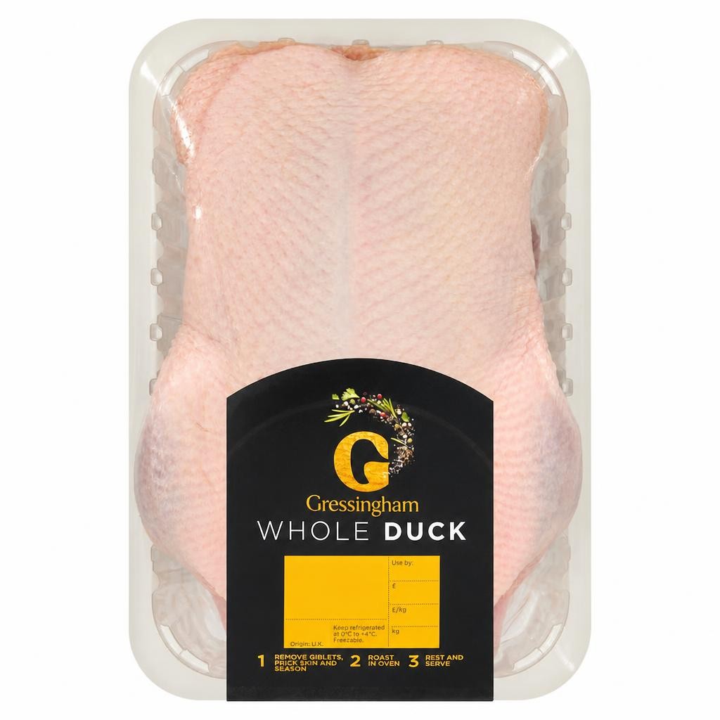 Gressingham Whole Duck With Giblets 1.8Kg
