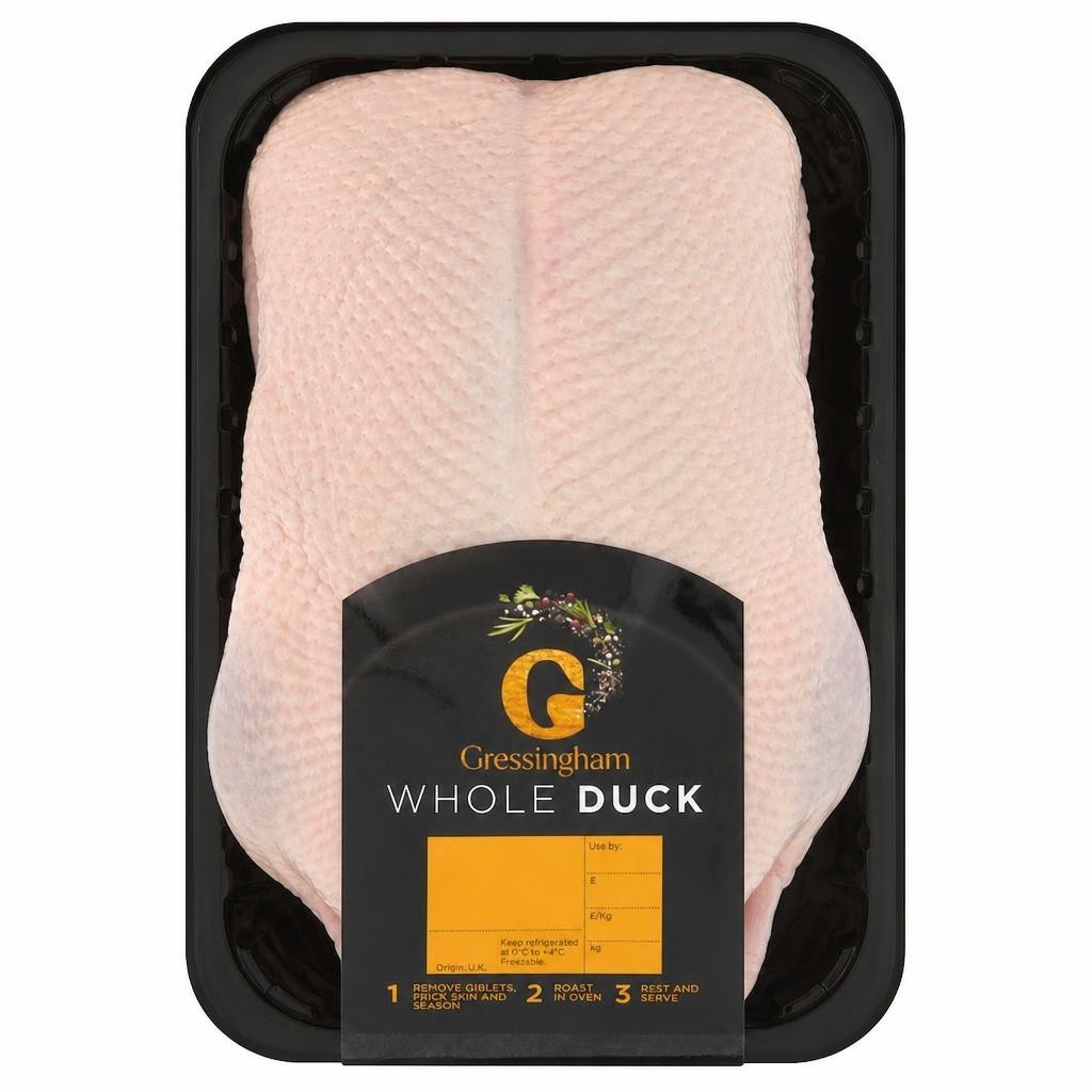 Gressingham Whole Duck With Giblets 1.8Kg