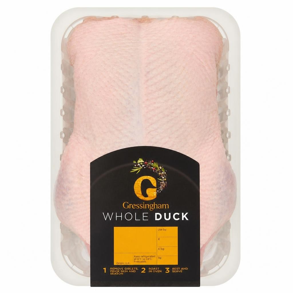 Gressingham Whole Duck With Giblets 1.8Kg