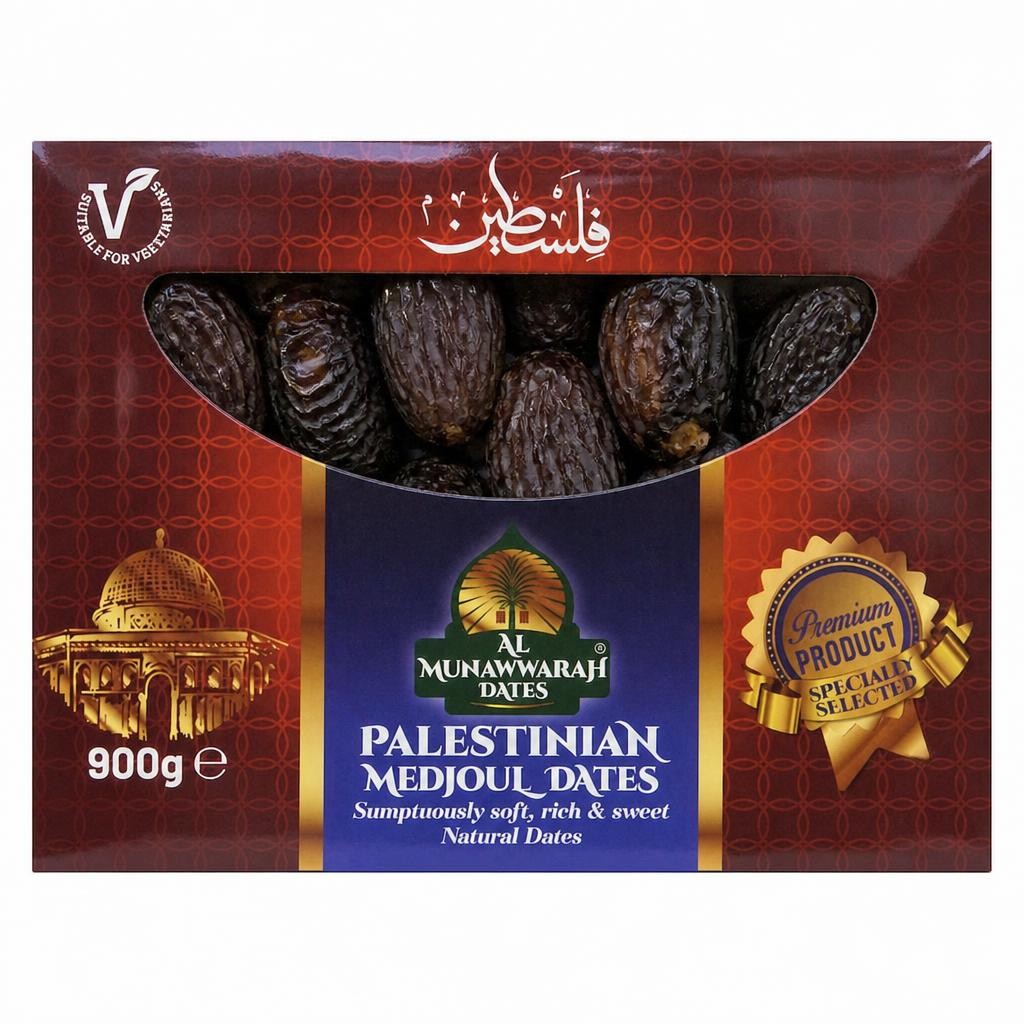 Al MUNAWWARAH PALETIAN MEDJOOL DATES 900G