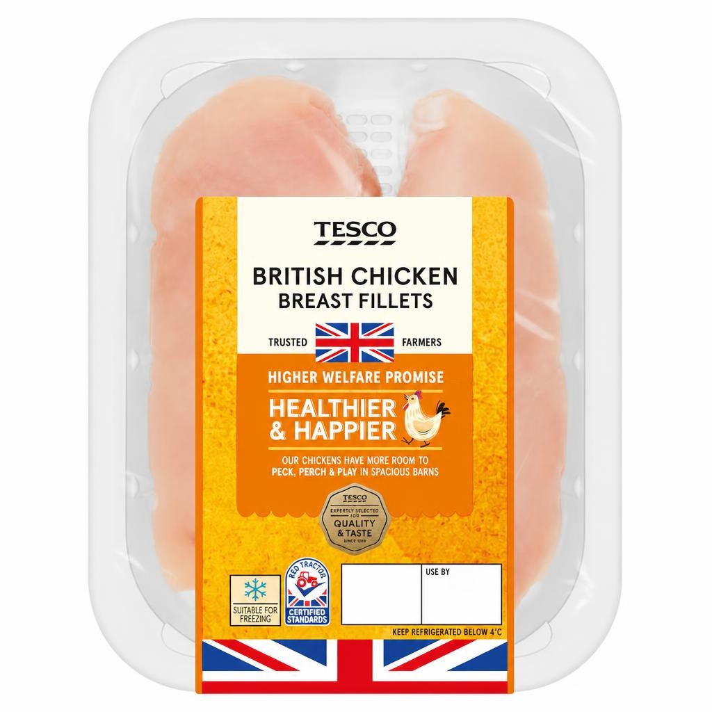 Tesco Chicken Breast Fillets 320g