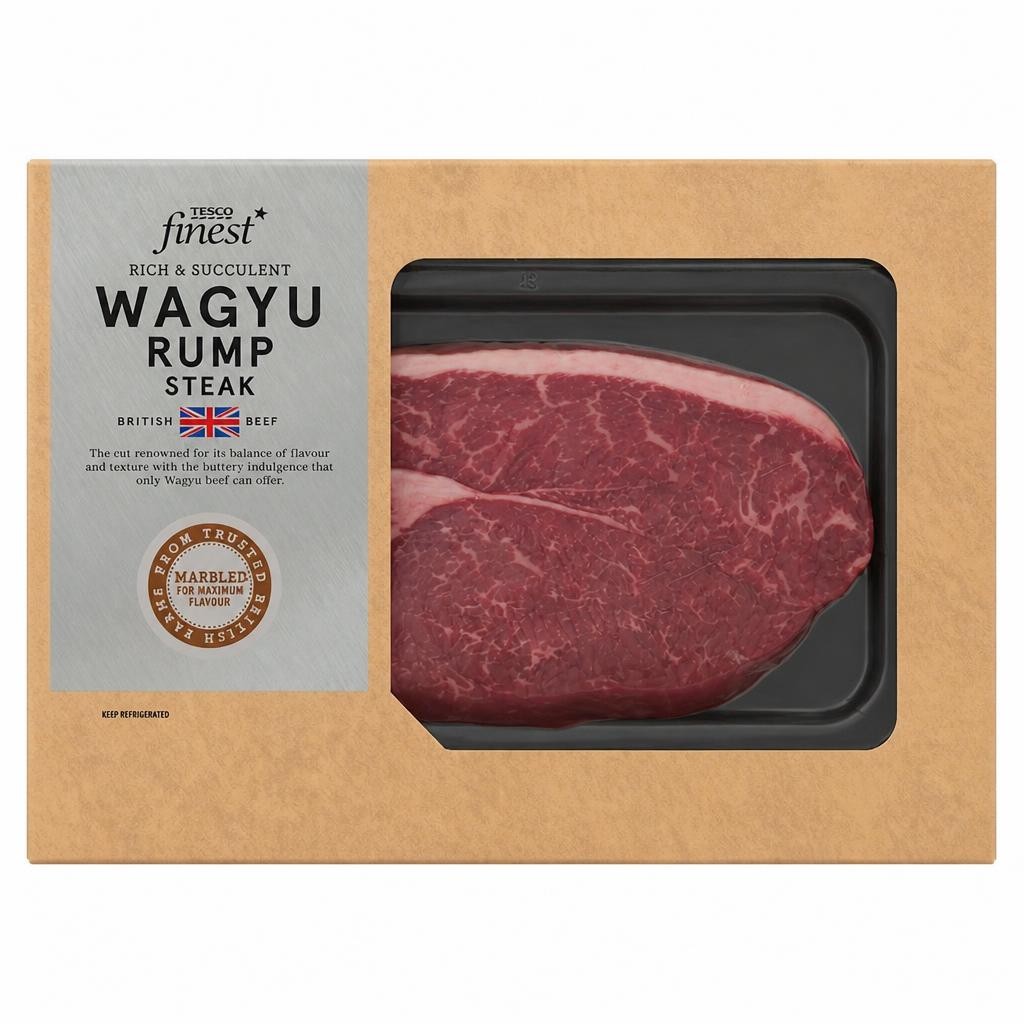 Tesco Finest Wagyu Rump 250g