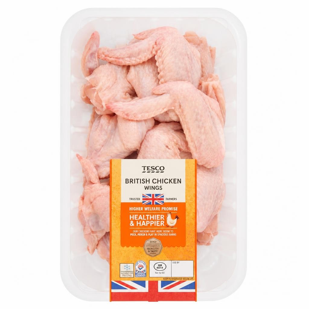 Tesco Chicken Wings 1KG