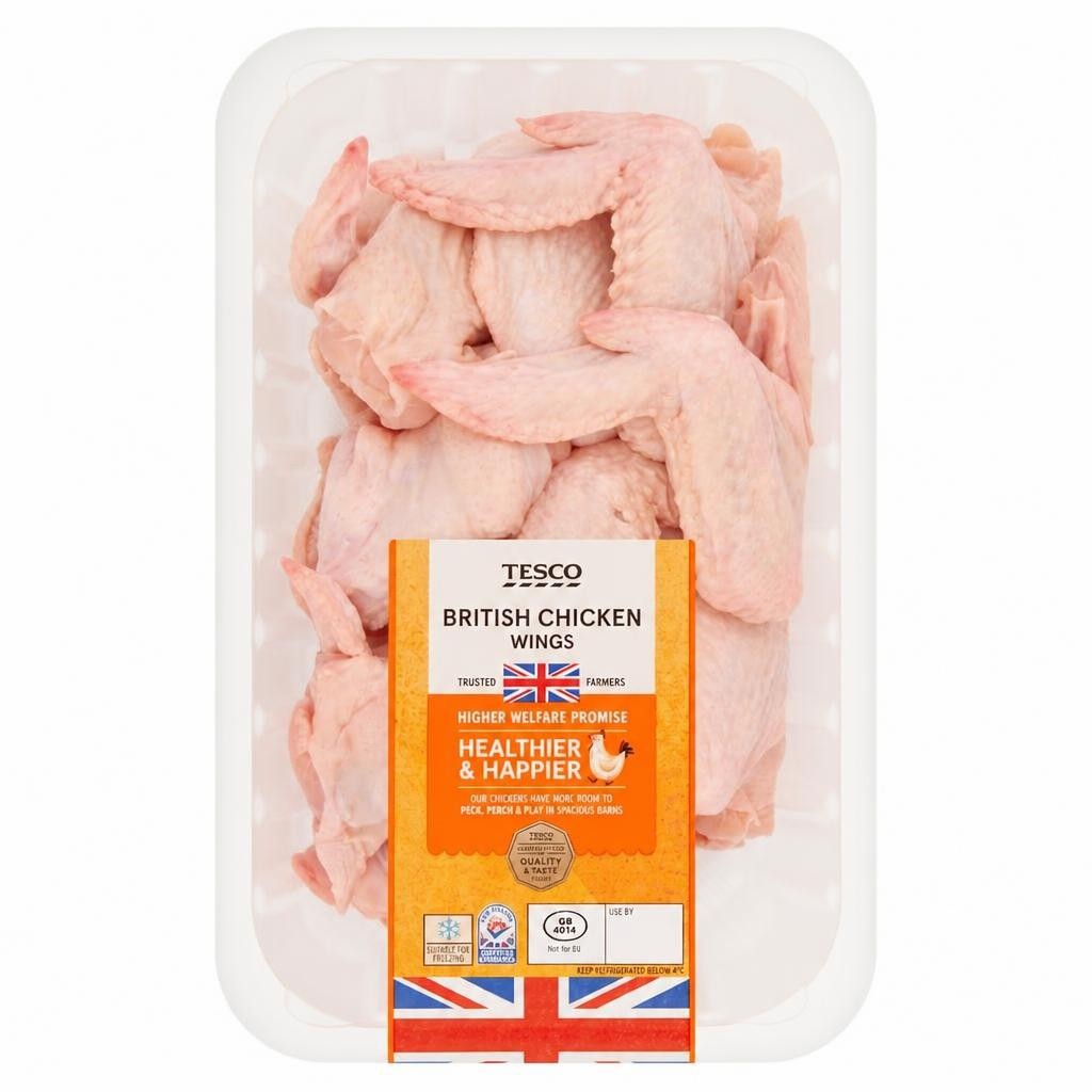 Tesco Chicken Wings 1KG