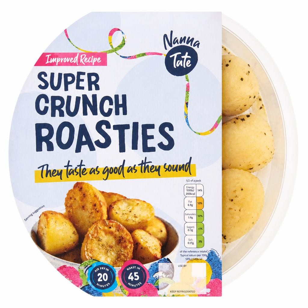Nanna Tate Crunchy Roasts 450g