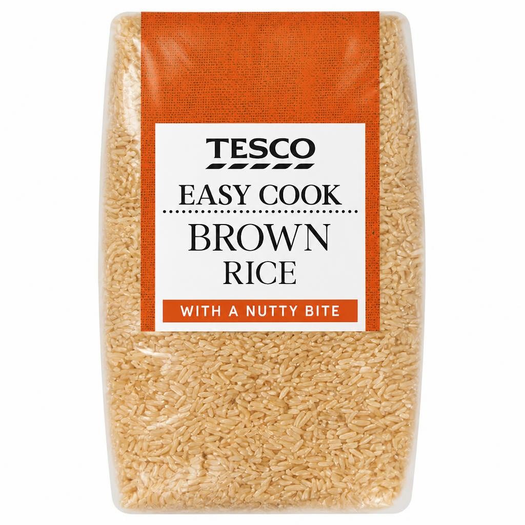 Tesco Easy Cook Brown Rice 2Kg