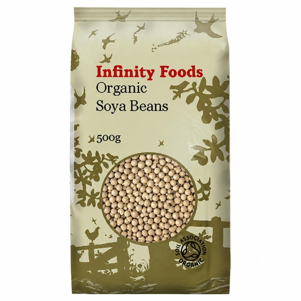 Soya Beans, Organic 500g (Infinity Foods) | Multi