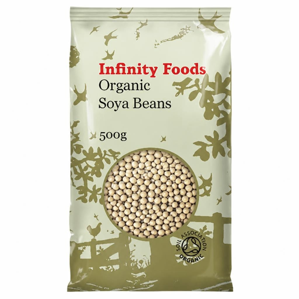 Soya Beans, Organic 500g (Infinity Foods) | Multi
