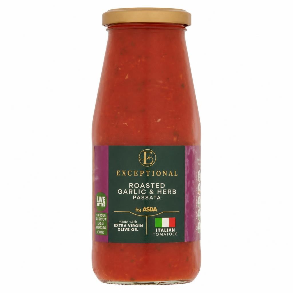 Exceptional by  ASDA Roasted Garlic & Herb Passata 430g