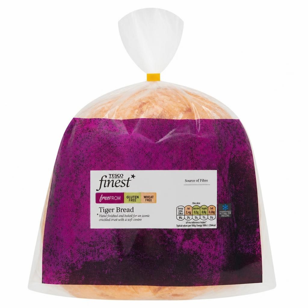Tesco Finest Free From Tiger Bread 400G