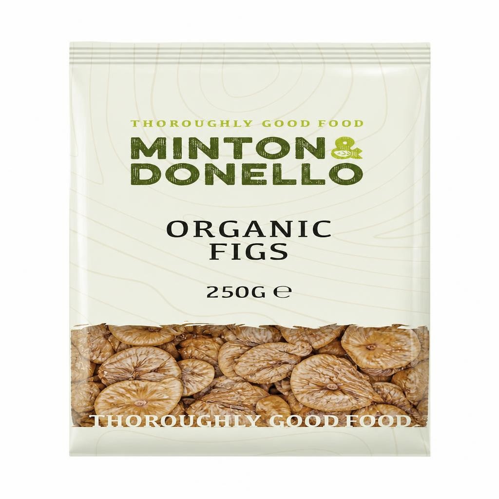 Minton & Donello Organic Figs 6 x 250g