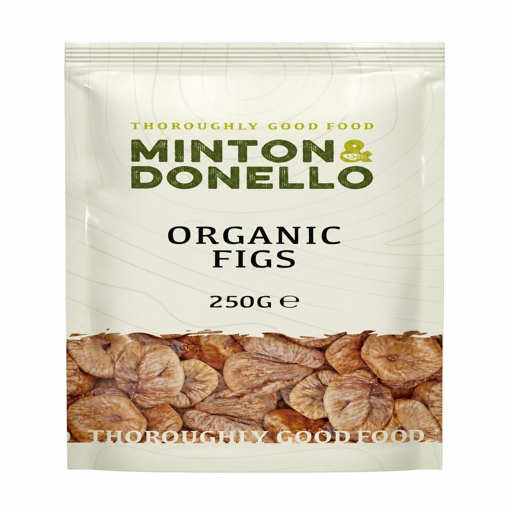 Minton & Donello Organic Figs 6 x 250g | Multi
