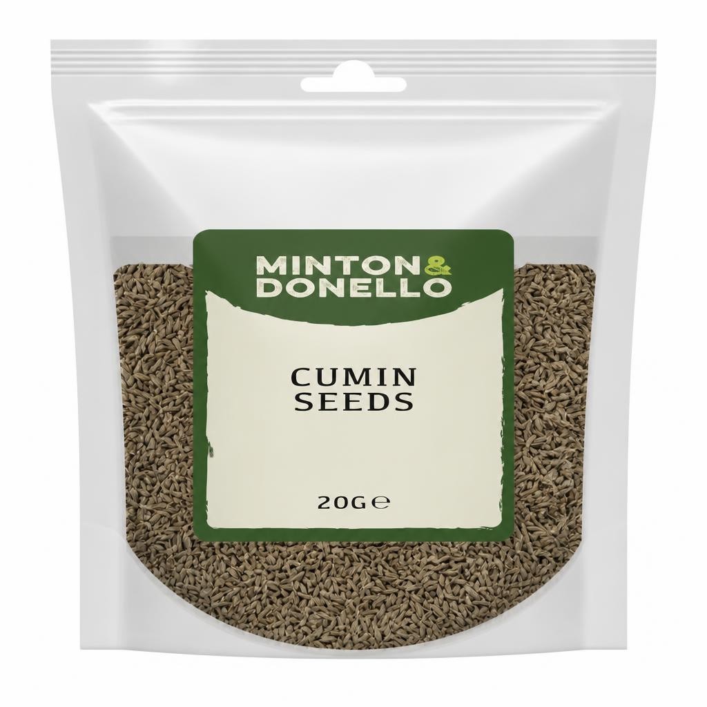 Minton & Donello Cumin Seeds 10 x 20g