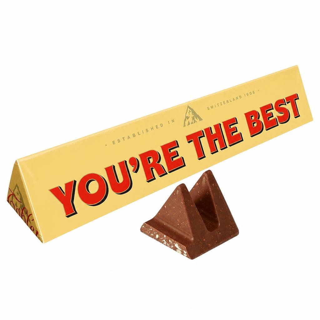 Toblerone You're the Best Milk Chocolate Gift Bar 360g