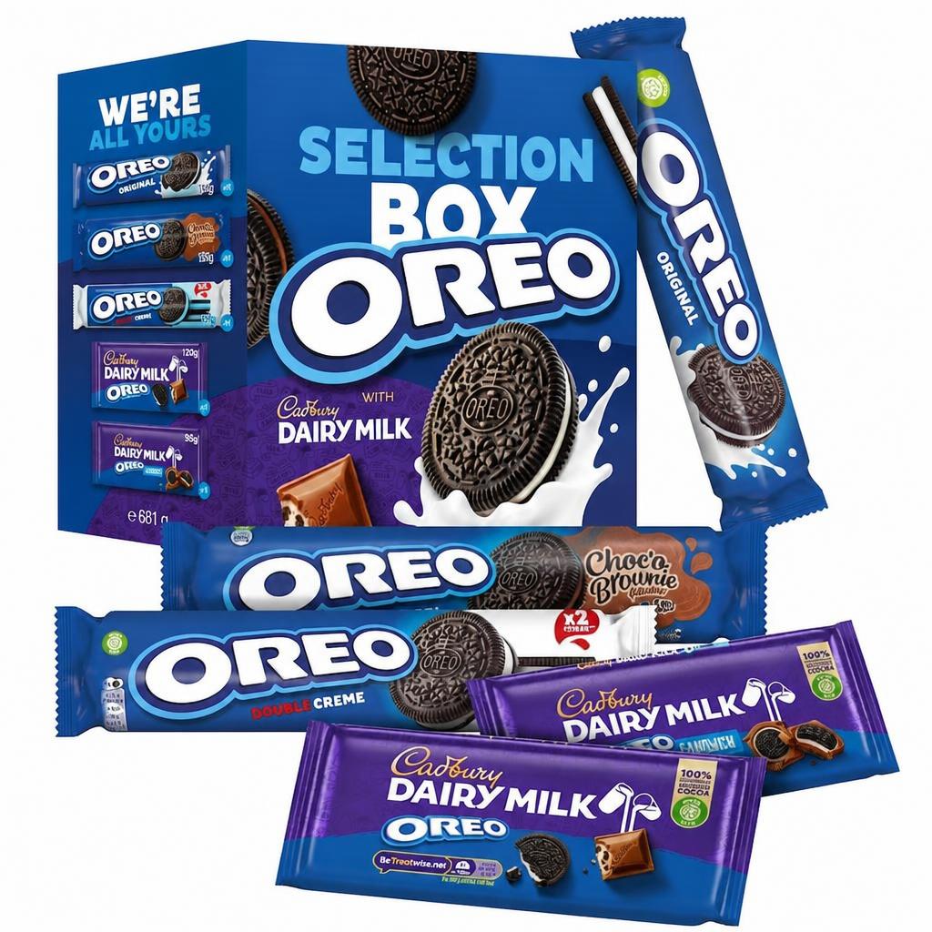 Oreo and Cadbury Chocolate Selection Box