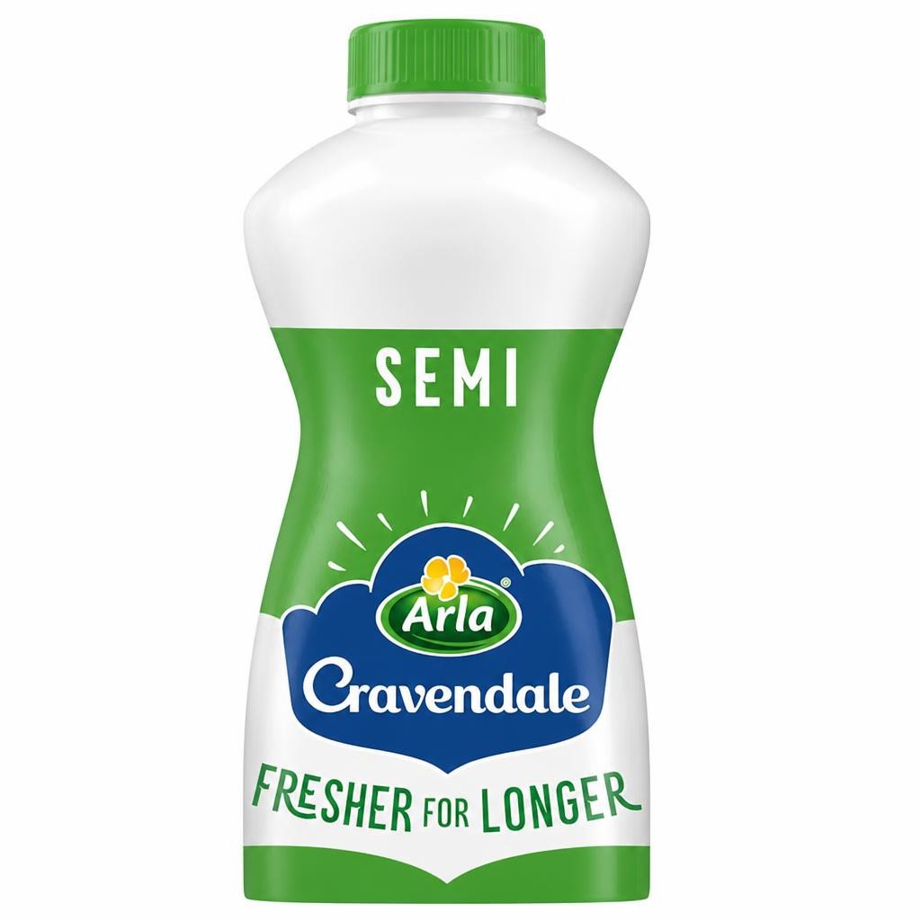 Cravendale Filtered Fresh Semi Skimmed Milk 1L Fresher for Longer
