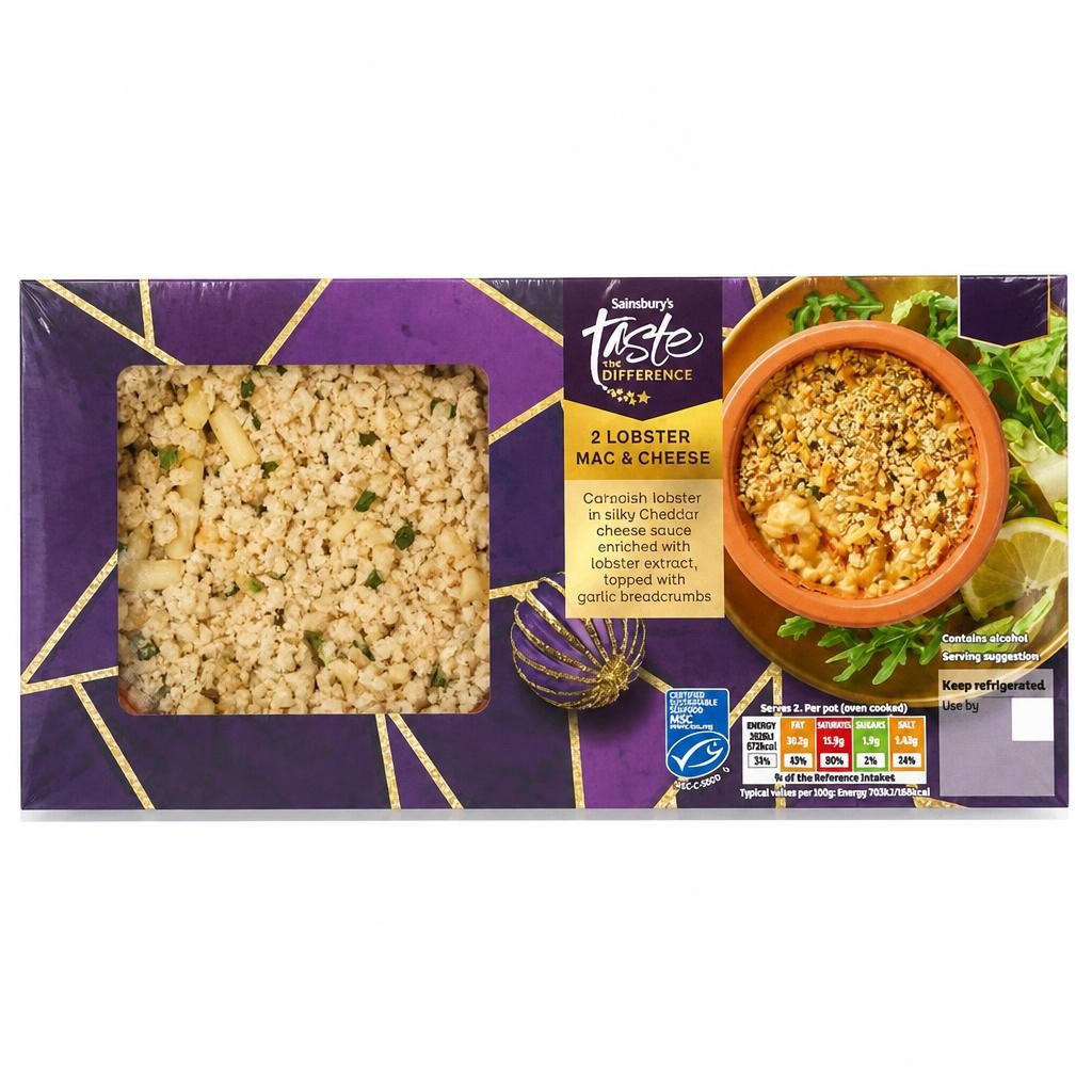 Sainsbury's Lobster Mac & Cheese, Taste the Difference x2 240g