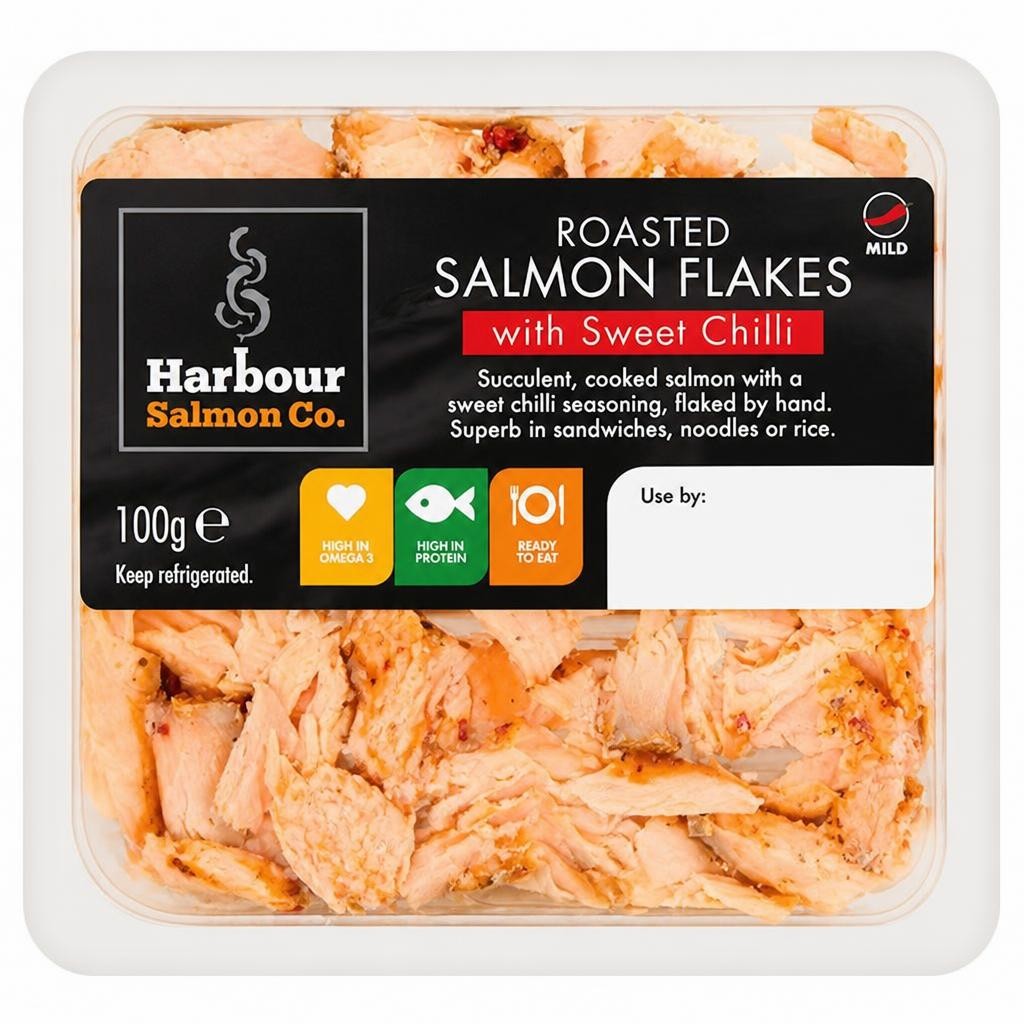 Harbour Salmon Co. Roasted Salmon Flakes with Sweet Chilli 100g