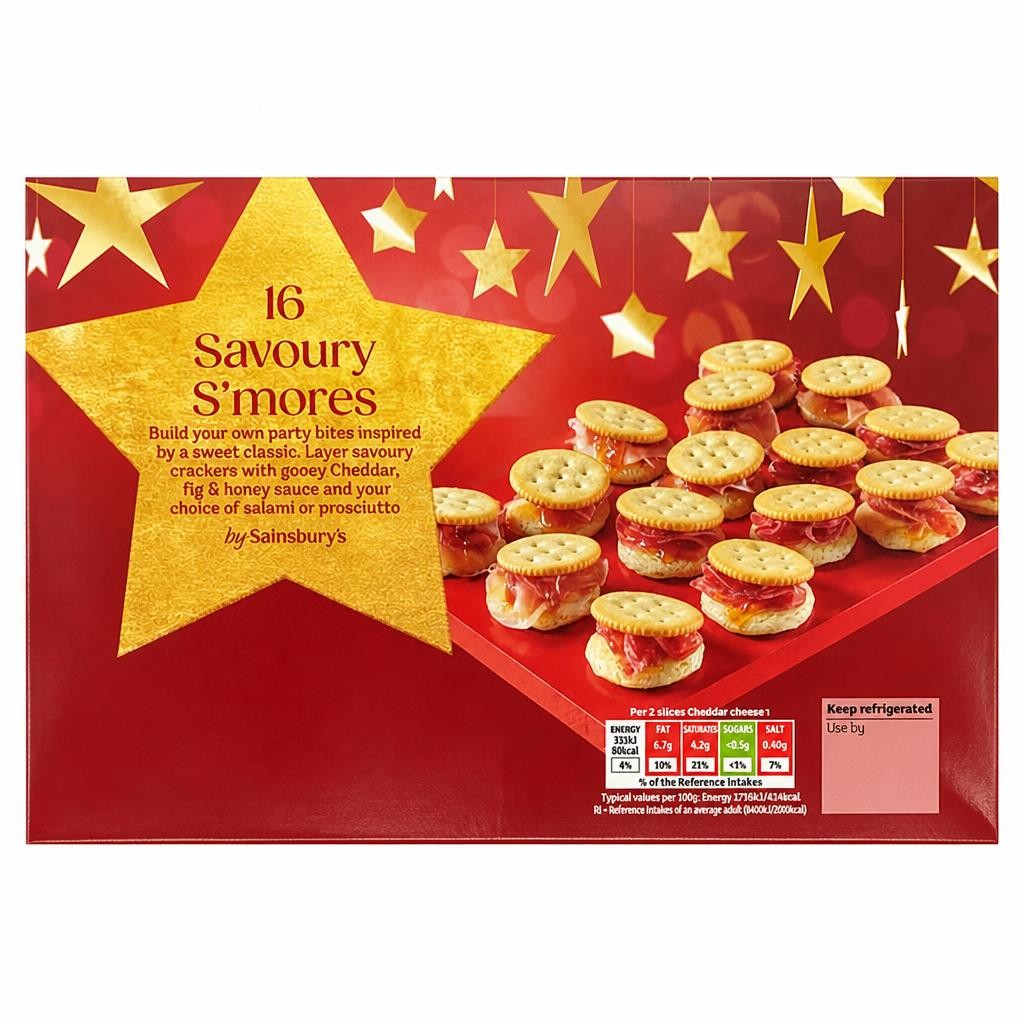 Sainsbury's Savoury S'mores x16 400g