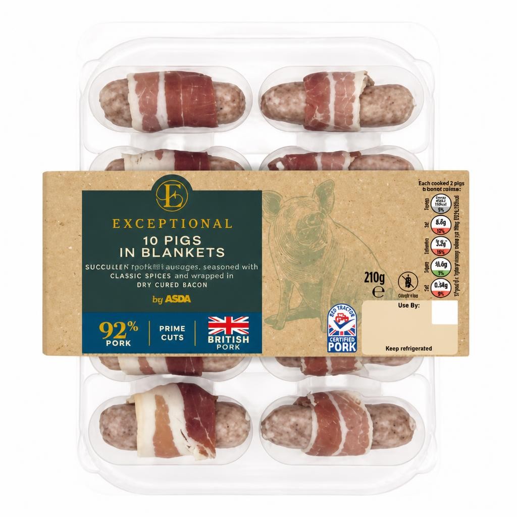 Exceptional by ASDA Exceptional by  10 Pigs in Blankets 210g