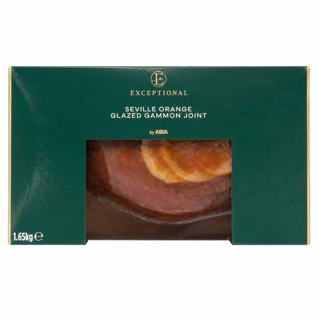 Exceptional by ASDA Seville Orange Glazed Gammon Joint 1.65kg