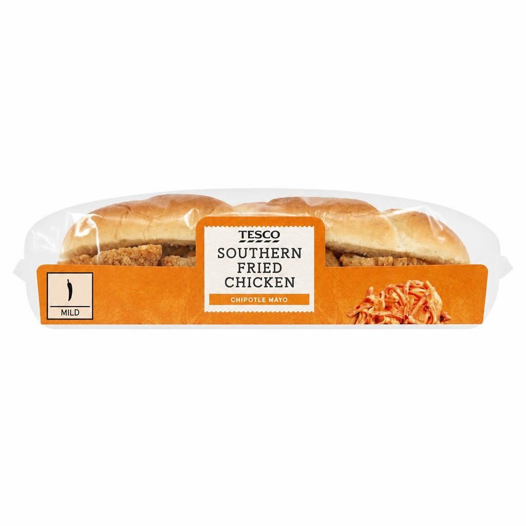 Tesco Southern Fried Chicken Sub - Chipotle Mayo
