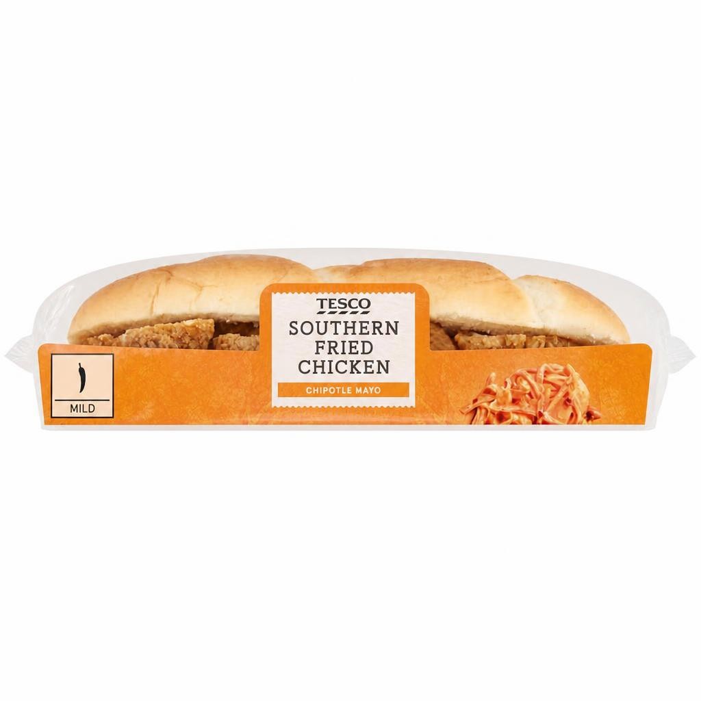 Tesco Southern Fried Chicken Sub - Chipotle Mayo
