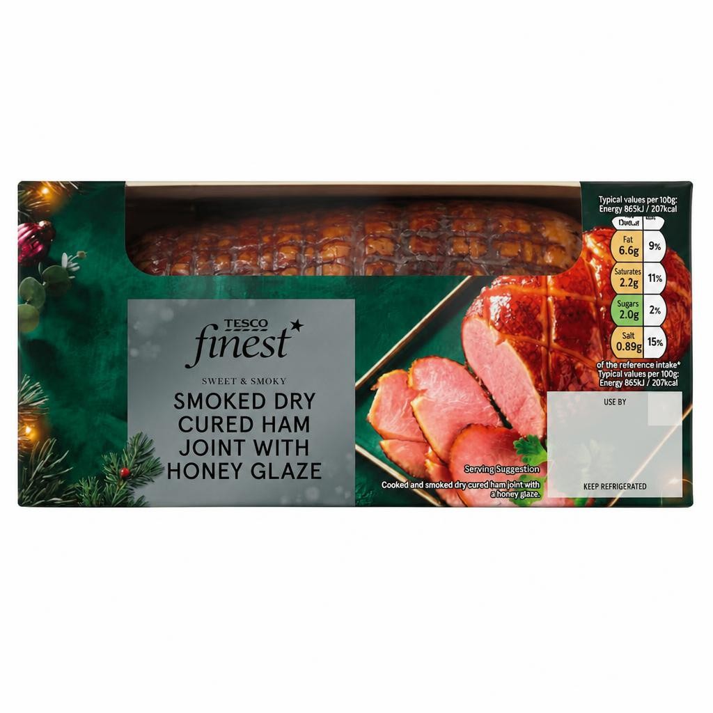 Tesco Finest Sugar Pit Ham Joint 1kg