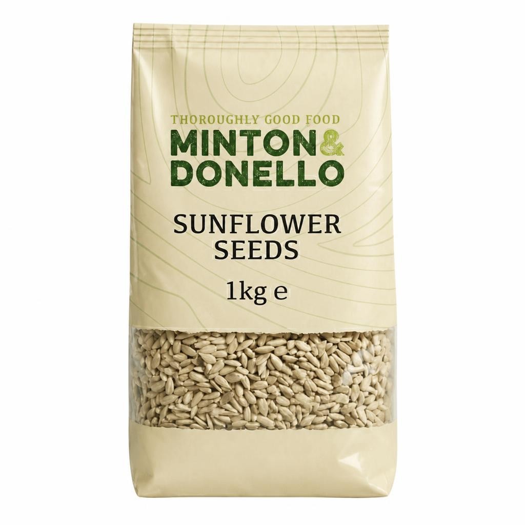 Minton & Donello Sunflower Seeds 6 x 1Kg