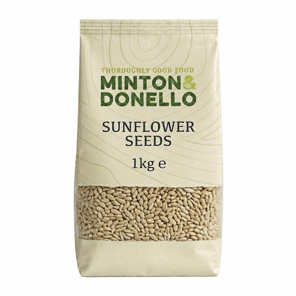 Minton & Donello Sunflower Seeds 6 x 1Kg