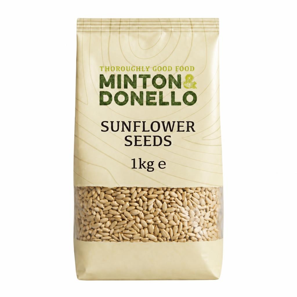 Minton & Donello Sunflower Seeds 6 x 1Kg