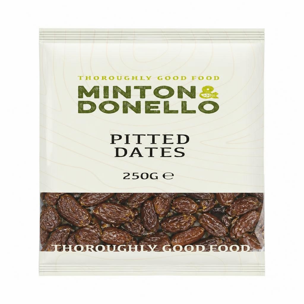 Minton & Donello Pitted Dates 6 x 250g | Multi