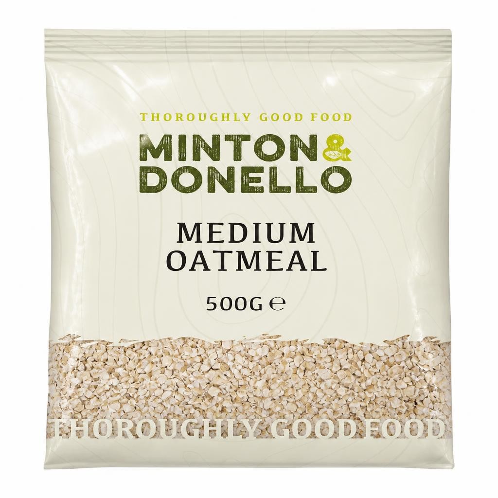 Minton & Donello Medium Oatmeal 6 x 500g | Multi