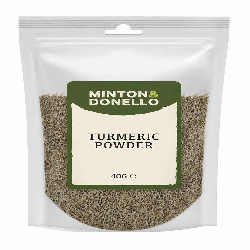 Minton & Donello Turmeric Powder 10 x 40g
