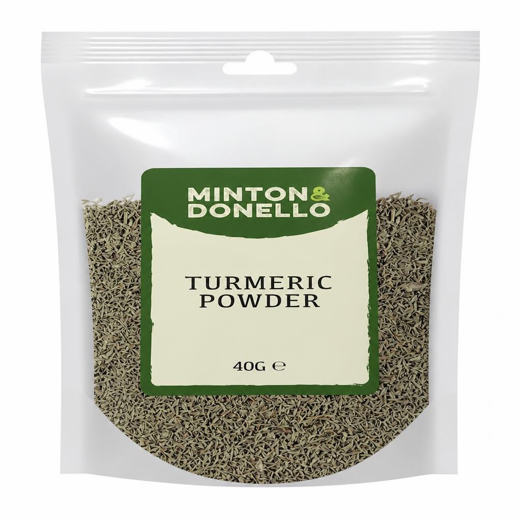 Minton & Donello Turmeric Powder 10 x 40g