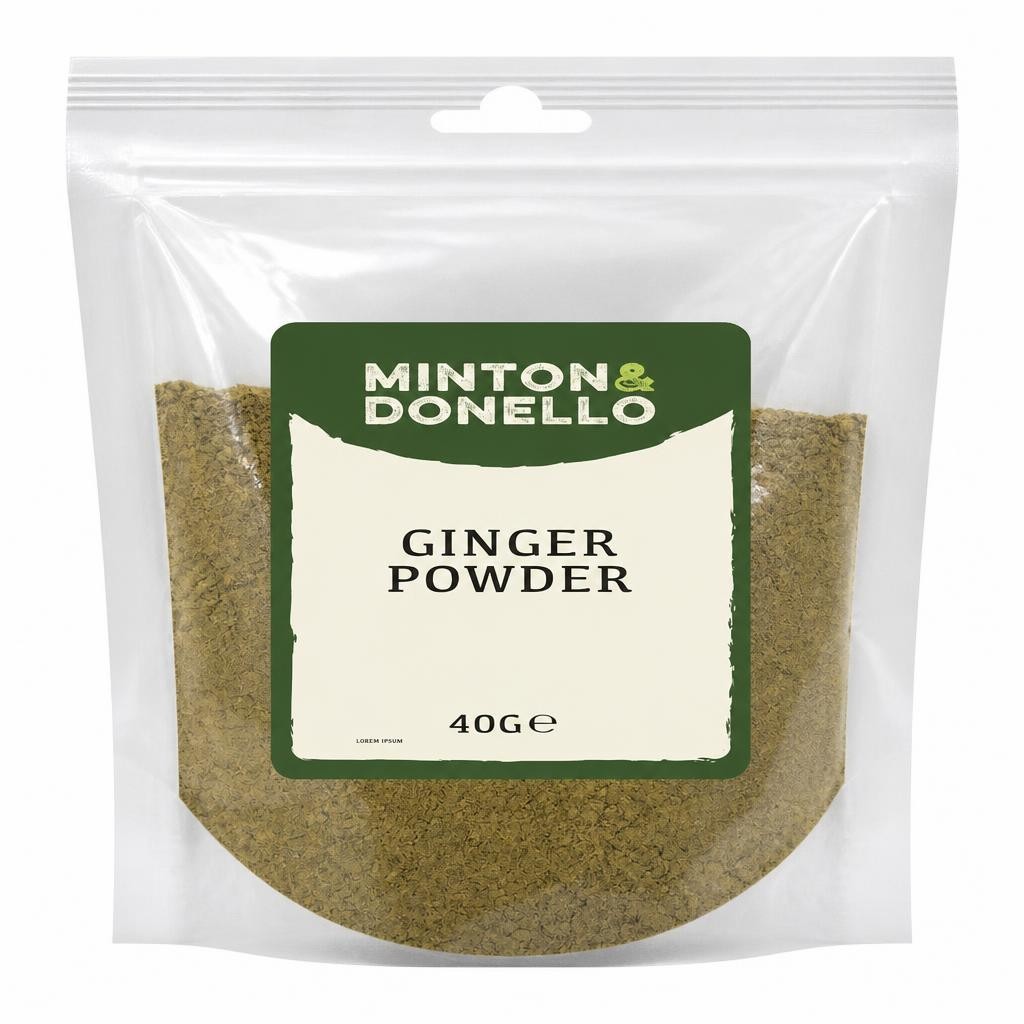 Minton & Donello Ginger Powder 10 x 40g