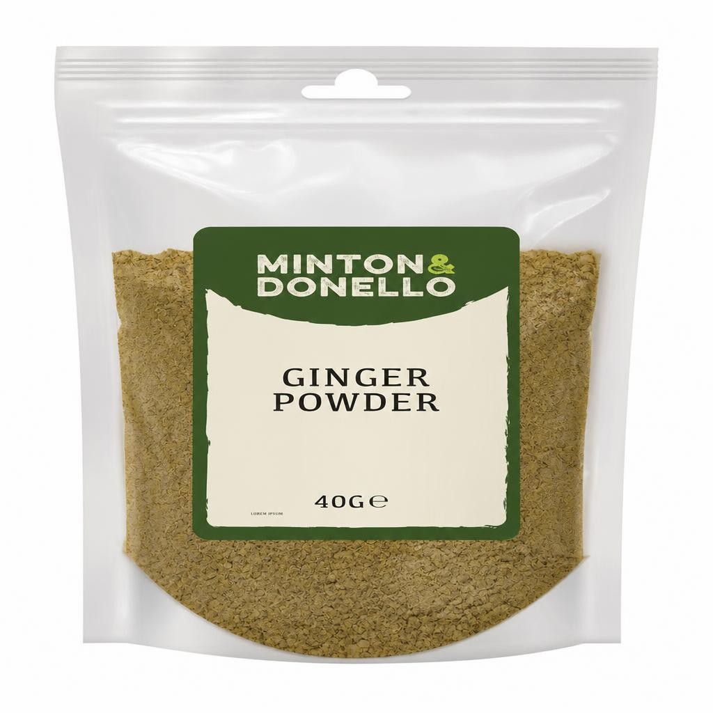 Minton & Donello Ginger Powder 10 x 40g