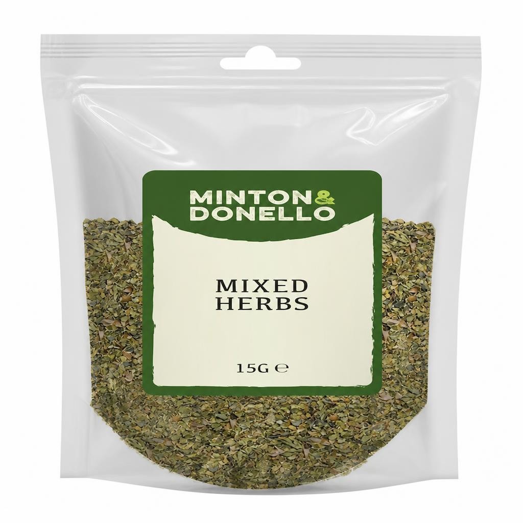 Minton & Donello Mixed Herbs 10 x 15g