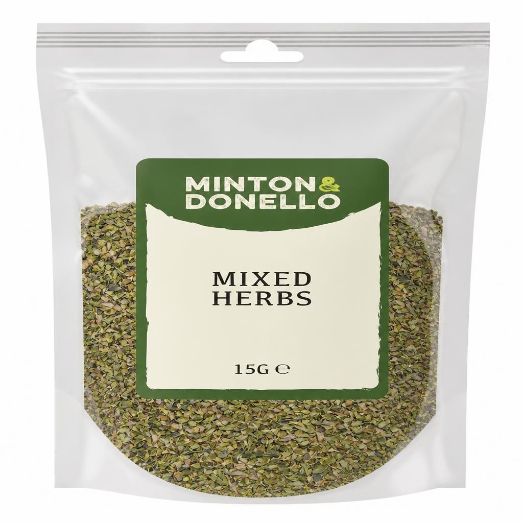 Minton & Donello Mixed Herbs 10 x 15g
