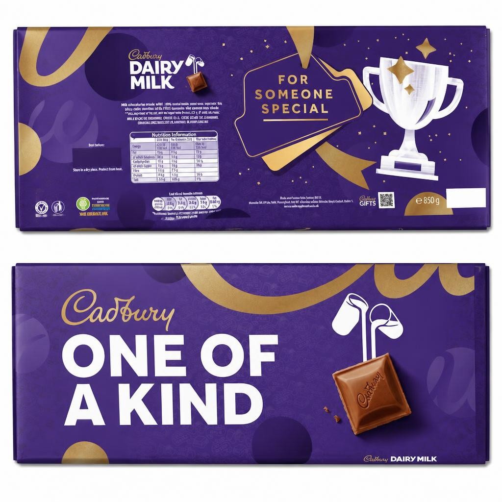 Cadbury Dairy Milk One of a Kind Chocolate Gift Bar 850g