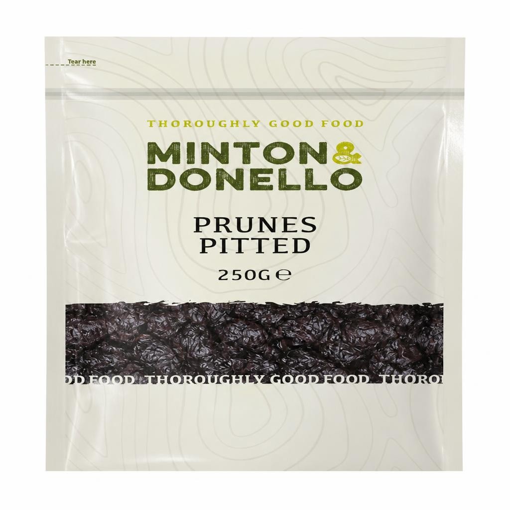 Minton & Donello Pitted Prunes 6 x 250g | Multi