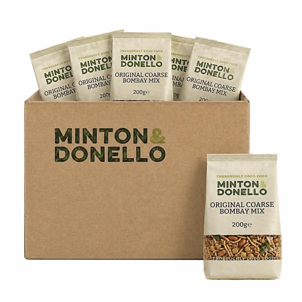 Minton & Donello Original Coarse Bombay Mix 6 x 200g