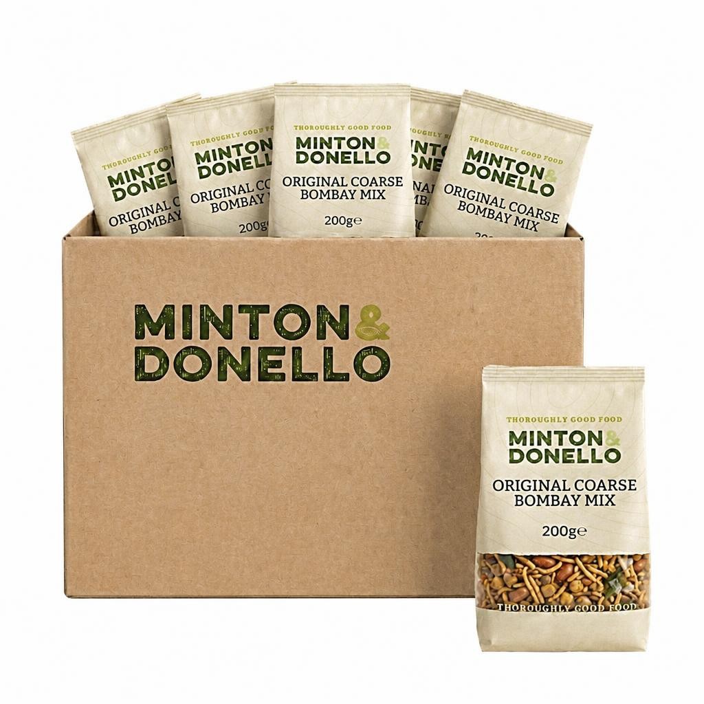 Minton & Donello Original Coarse Bombay Mix 6 x 200g