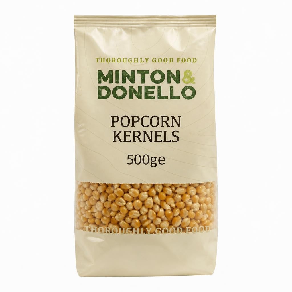 Minton & Donello Popcorn Kernels 6 x 500g | Multi