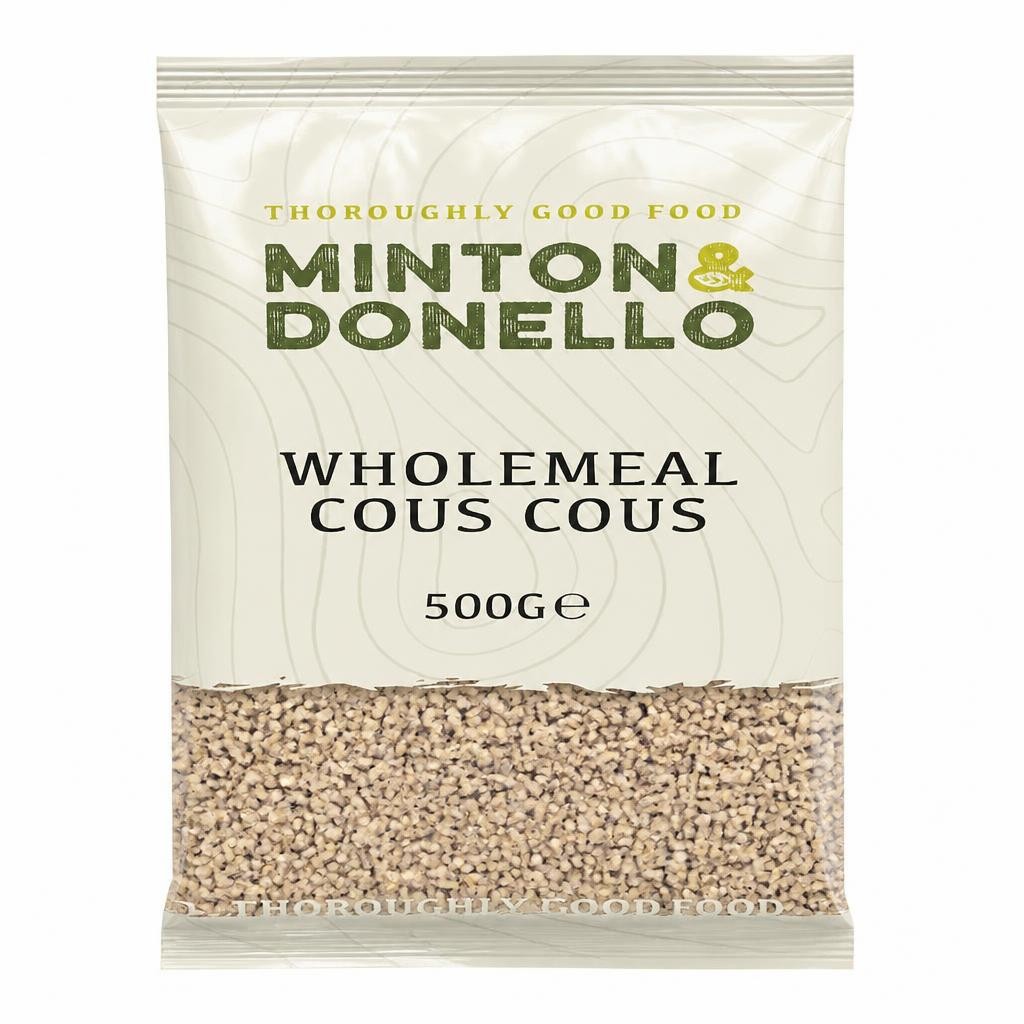 Minton & Donello Wholemeal Couscous 6 x 500g | Multi