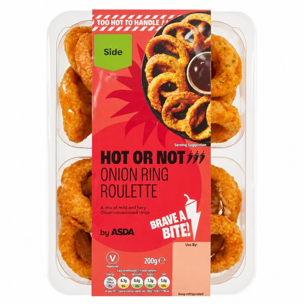 ASDA Hot or Not Onion Ring Roulette 200g