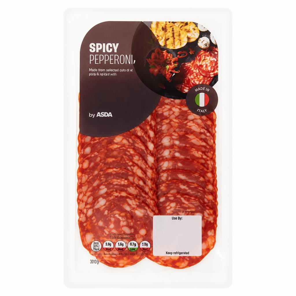 ASDA Spicy Pepperoni 100g